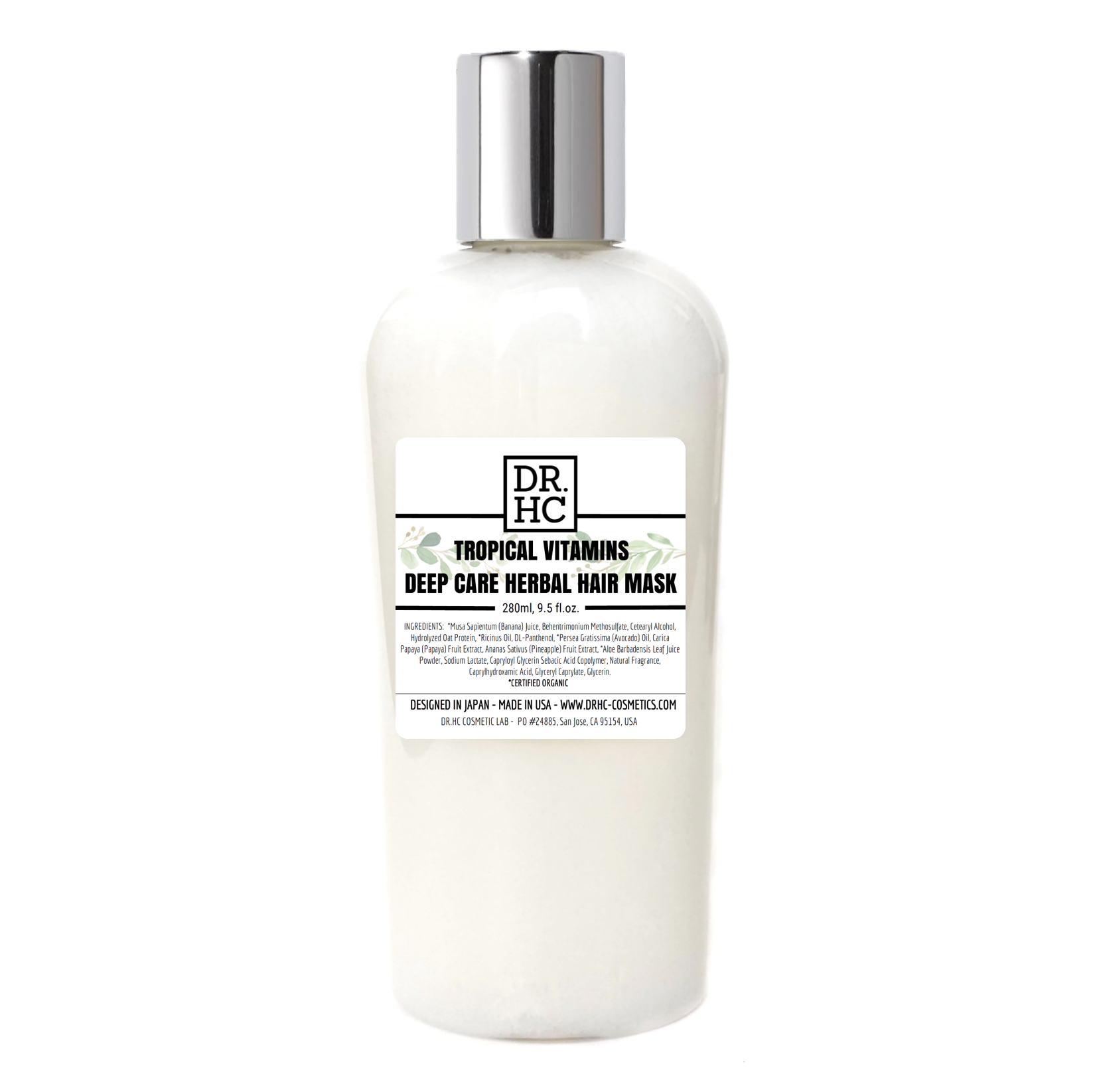 Deep Care Herbal Hair Mask - Tropical Vitamins (280ml, 9.5 fl.oz.)